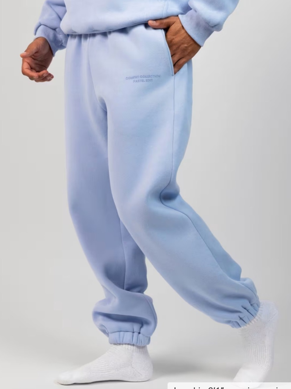 COMFRT PASTEL COLLECTION BLUE SWEATPANTS SMALL